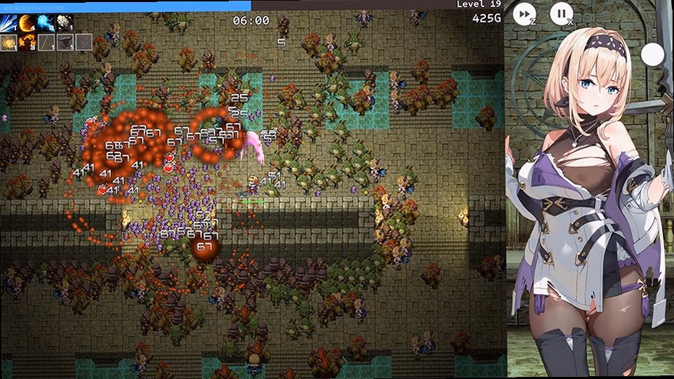 シーン1:魔物の群れに追われる冒険者ライフ 2