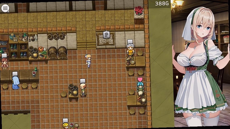 シーン2:酒場での接客が生む人間模様 3